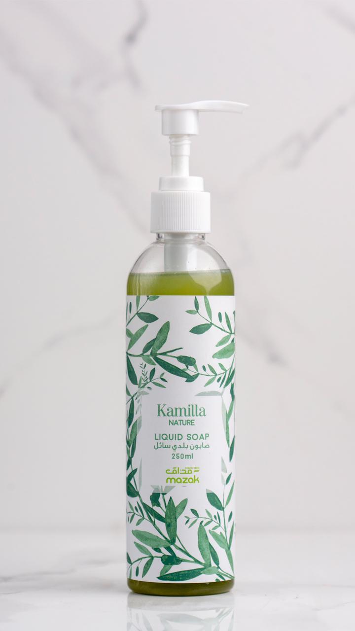 Kamilla Nature liquid soap, 250 ml pump bottle